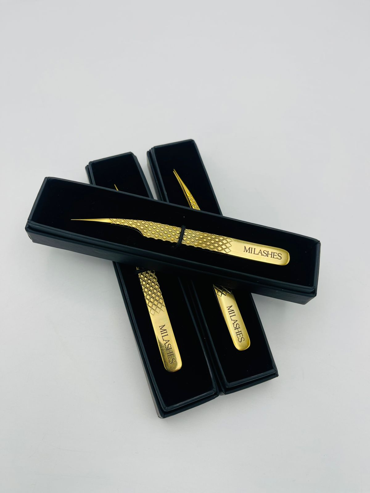 GOLD Straight Isolation Tweezer