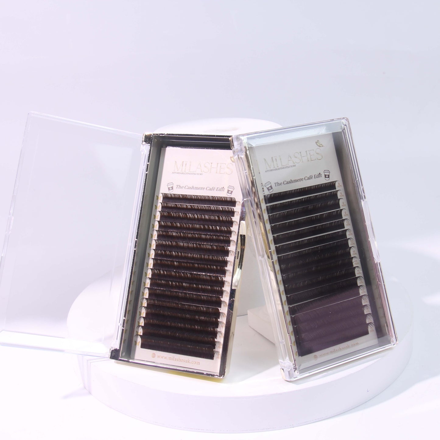 The Cashmere Café Edit – Brown Lash Trays