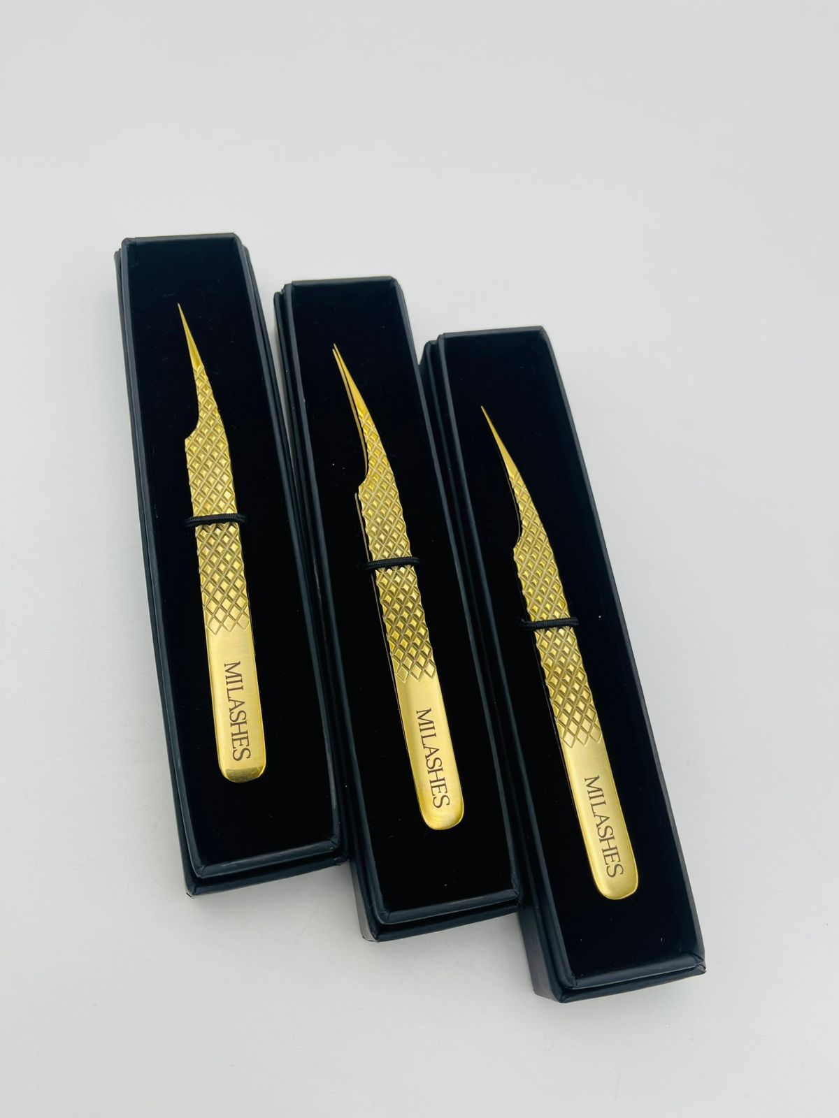 GOLD Straight Isolation Tweezer